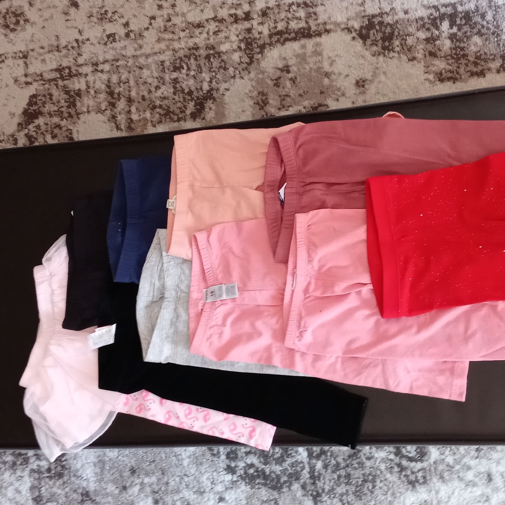 Baby girl leggings, multiple sizes 12-18 months